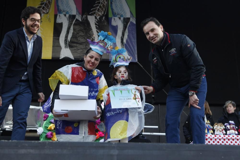 Entrega de premios del Antroxu de Gijón