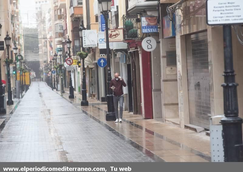 Castelló permanece desierto tras tres semanas encerrados en casa