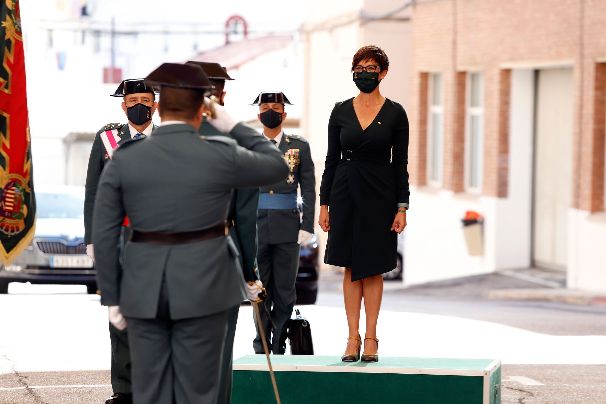 Celebración de la patrona de la Guardia Civil en la Comandancia de Málaga