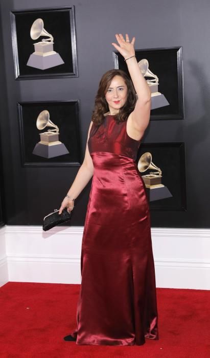 La catifa vermella dels premis Grammy 2018