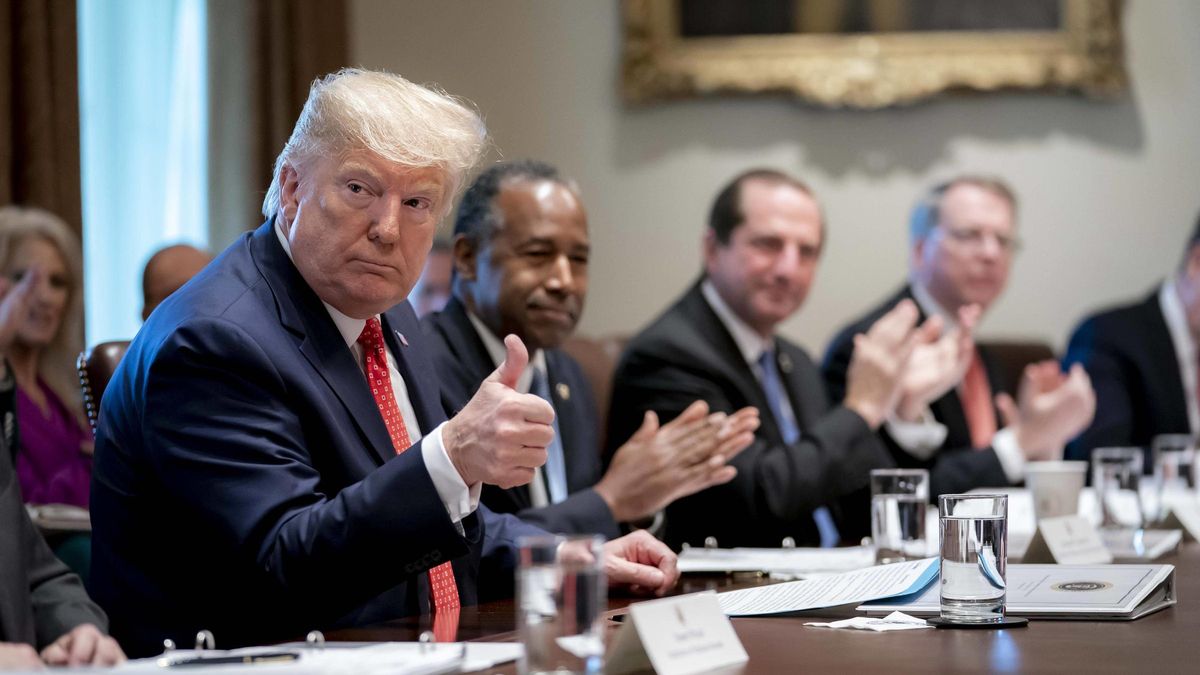 Archivo - El presidente de  Estados Unidos, Donald Trump (archivo)