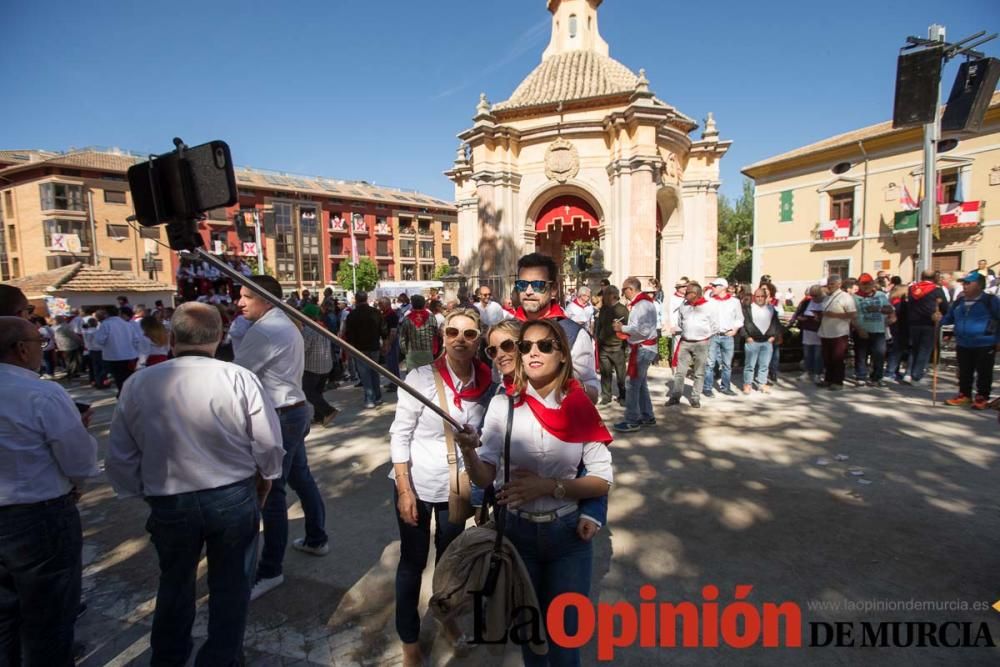 Mañana del dos de mayo en Caravaca