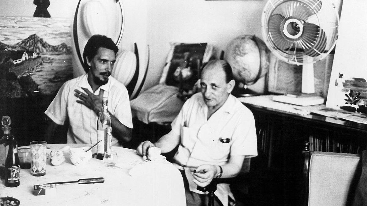 Xosé Velo y Federico