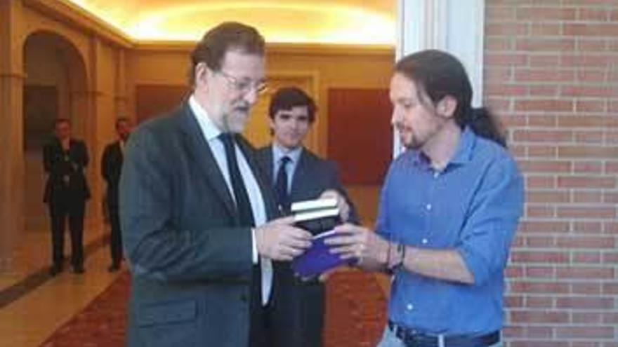 Rajoy se atrae a Rivera, pero Iglesias se desmarca del &quot;búnker&quot; antisecesionista