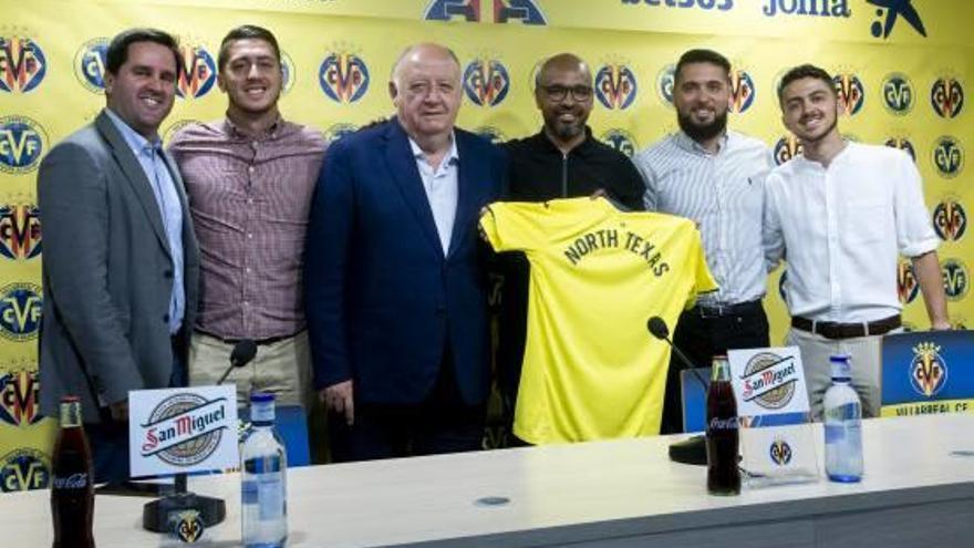 La entidad villarrealense presentó ayer su proyecto Villarreal Academy en la Ciudad Deportiva.