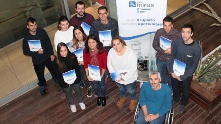 Mifas contracta deu joves amb un ajut del Servei d&#039;Ocupació de Catalunya