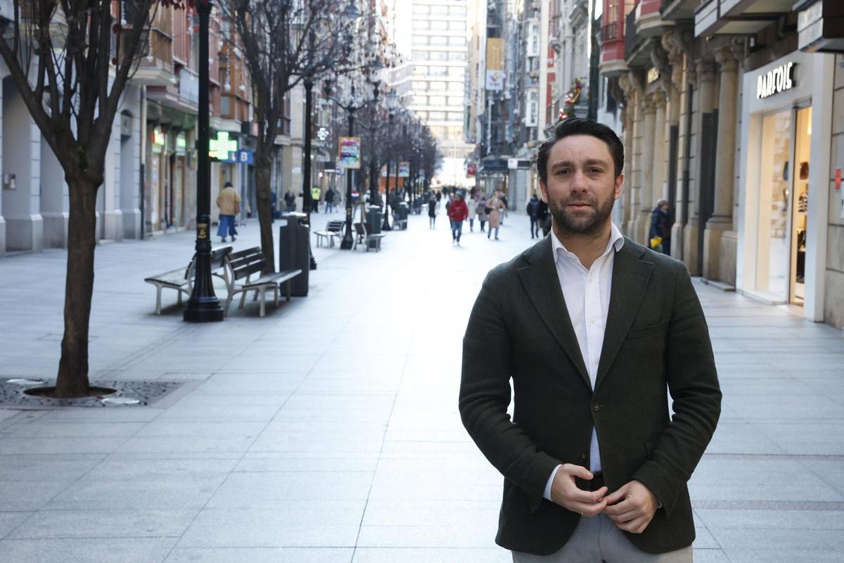 Andrés Ruiz, en la calle Corrida.