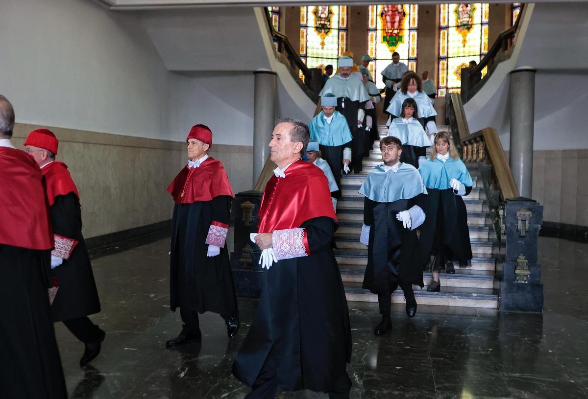 Investidura a los nuevos doctores de la ULL