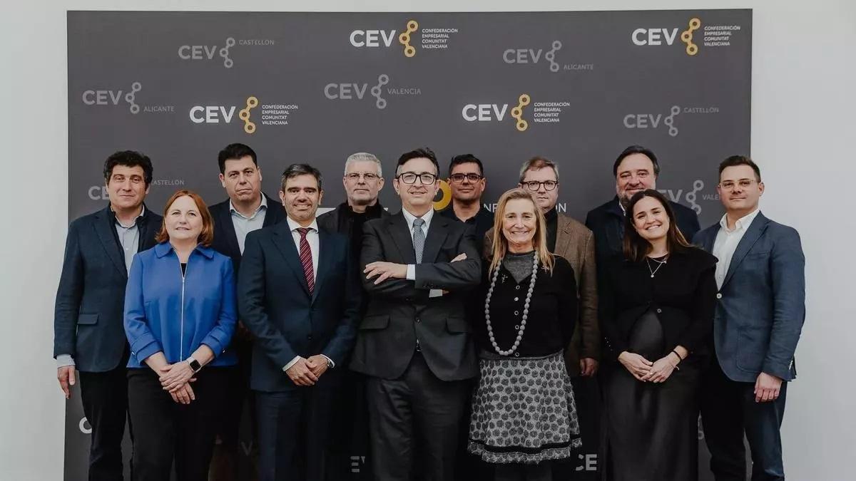 Asistentes a la reunión en la que se anunció la creación de una federación de startups en la Comunidad celebrada en enero.