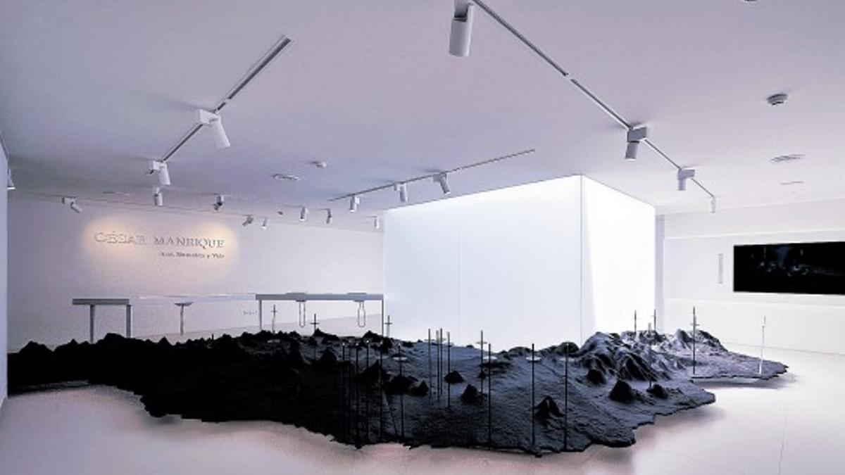 Una imagen del aspecto actual de la Casa de los volcanes