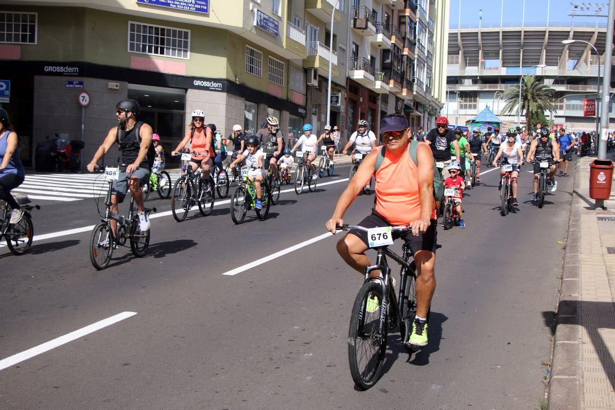 Fiesta de la bicicleta en Santa Cruz