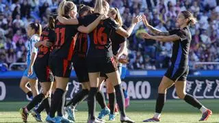 El Barça femenino estrena la nueva segunda equipación