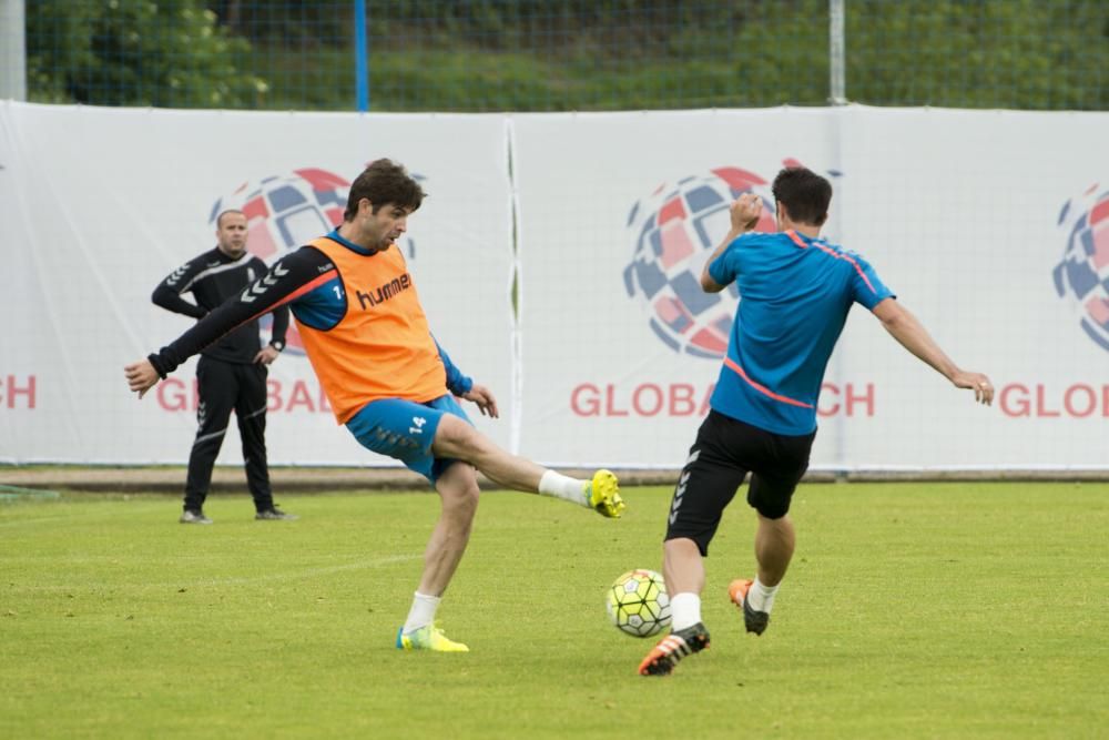 Entrenamiento del Real Oviedo