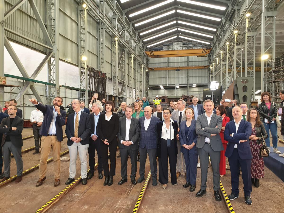 El nuevo buque del IEO toma forma El nuevo buque del IEO toma forma