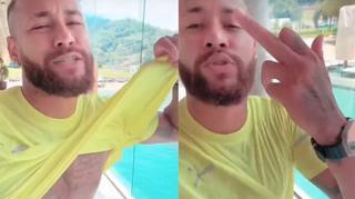 Neymar responde a las críticas sobre su peso: "¿Gordo? ¡No lo creo!"