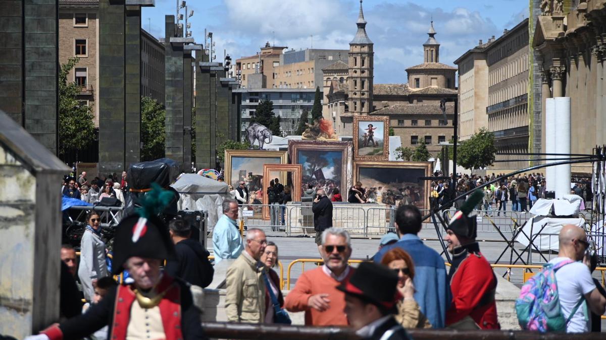 Cuarta edición de las Fiestas Goyescas en Zaragoza