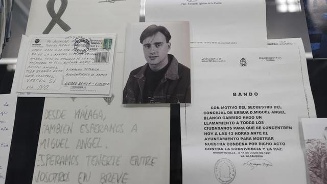 La Fiscalía General estudiará si crimen de Miguel Ángel Blanco ha prescrito.