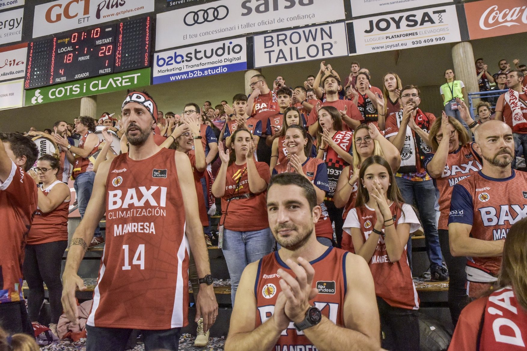 Les imatges de la victòria del Baxi contra el Baskonia