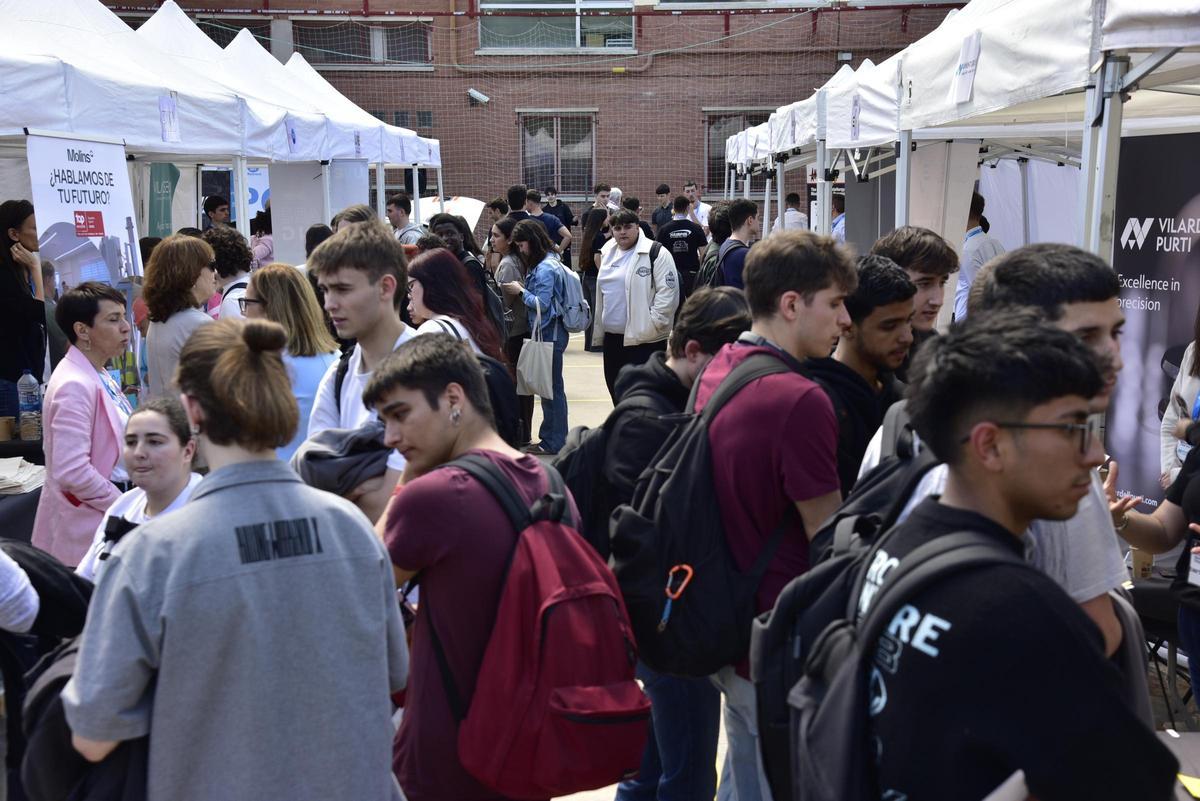 Ambient al Fòrum Universitat Empresa de la UPC, aquest dimecres
