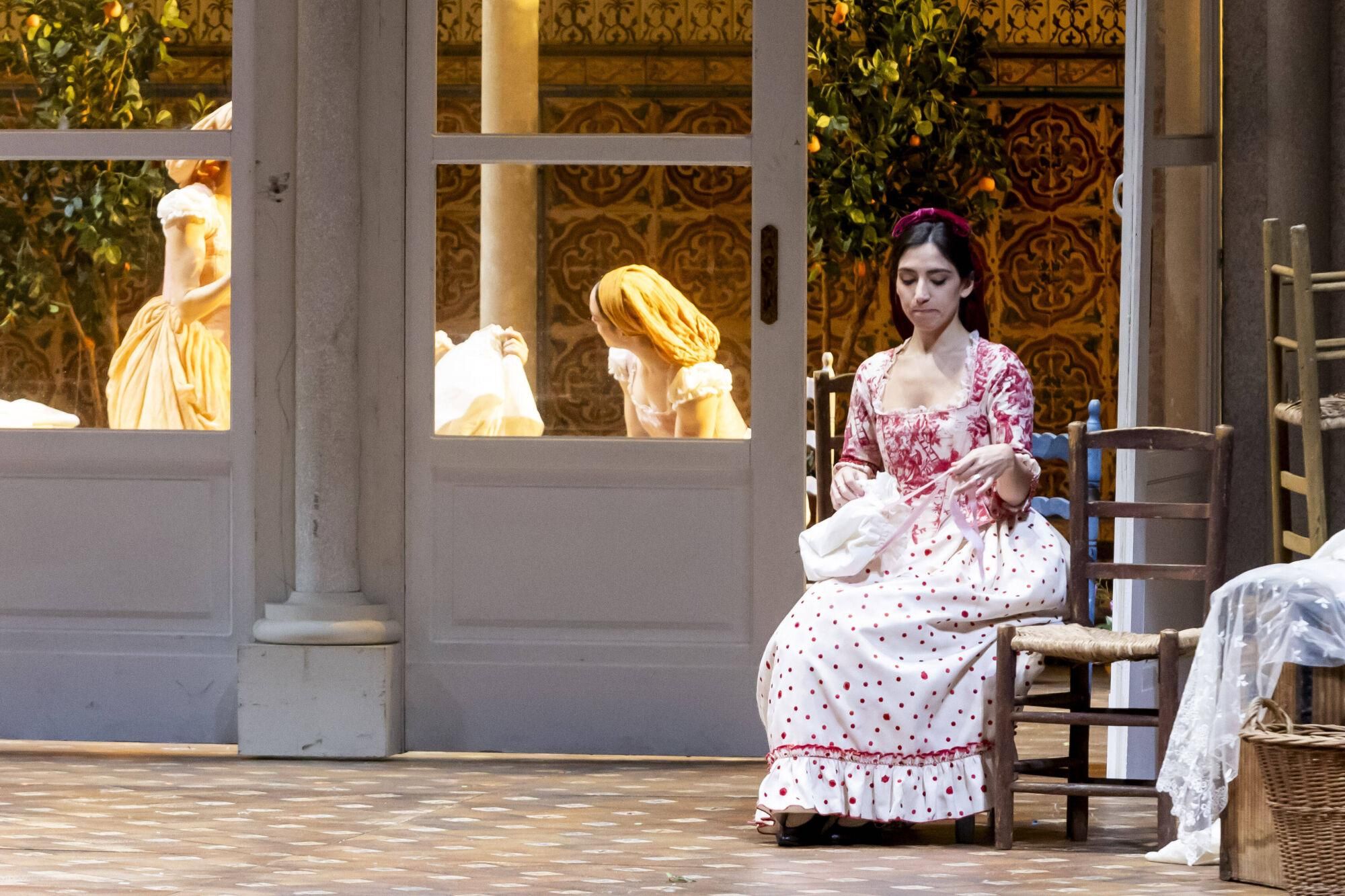 EN IMÁGENES: Ensayo en el Campoamor de la ópera "Las bodas de Fígaro"