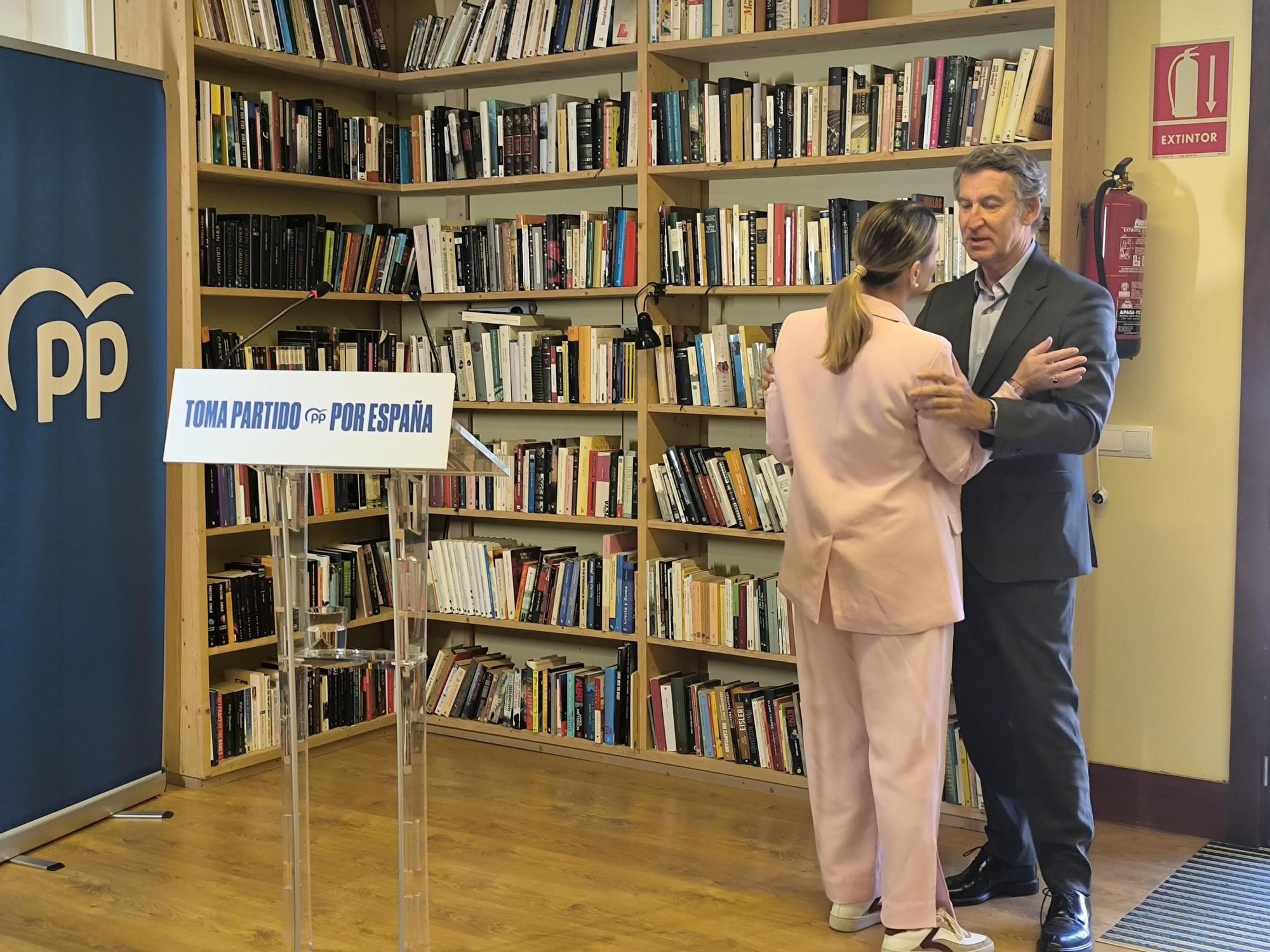 La visita de Nuñez Feijóo a Formentera, en imágenes