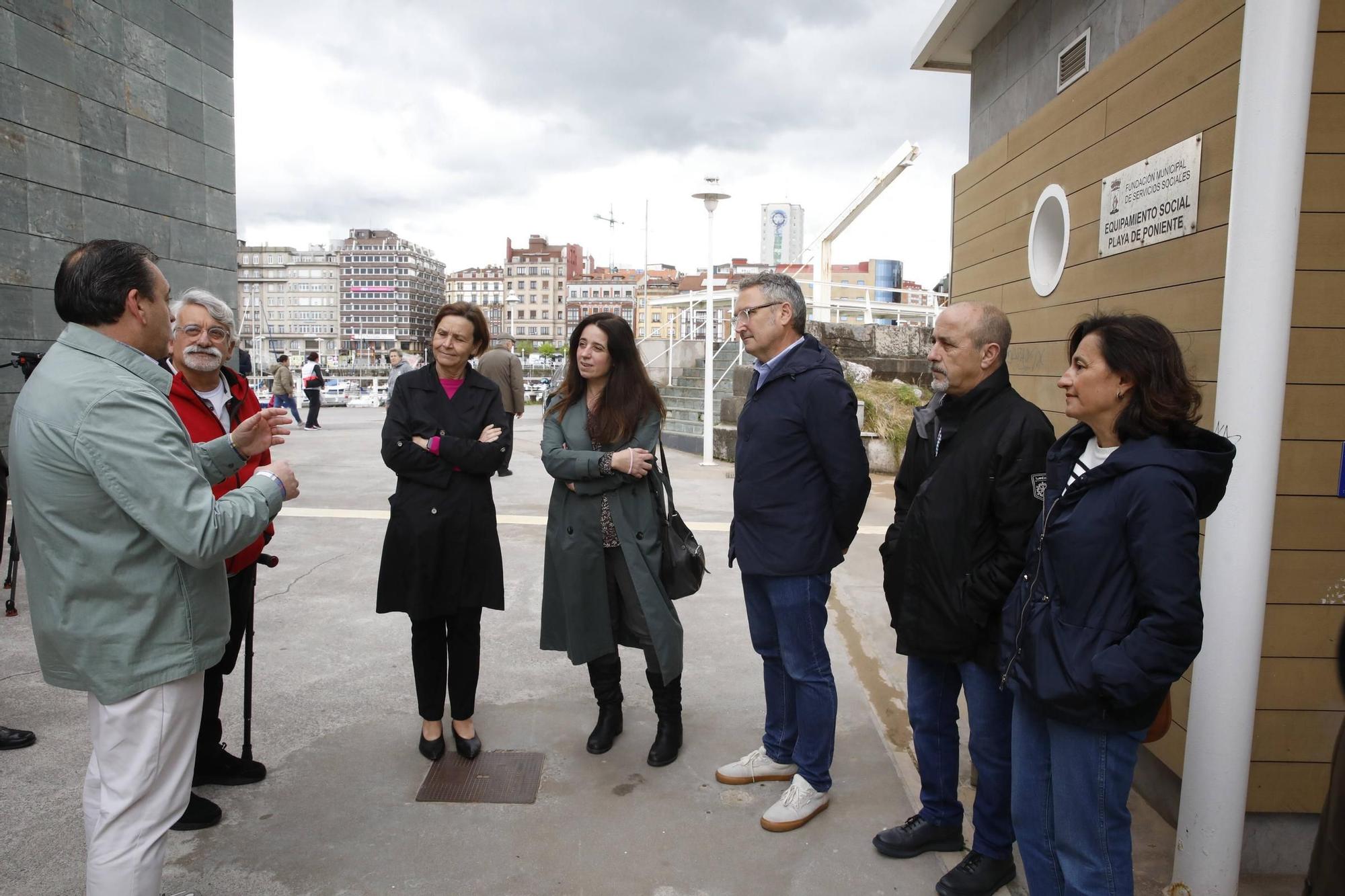 Así son los nuevos baños para personas ostomizadas en Gijón (en imágenes)