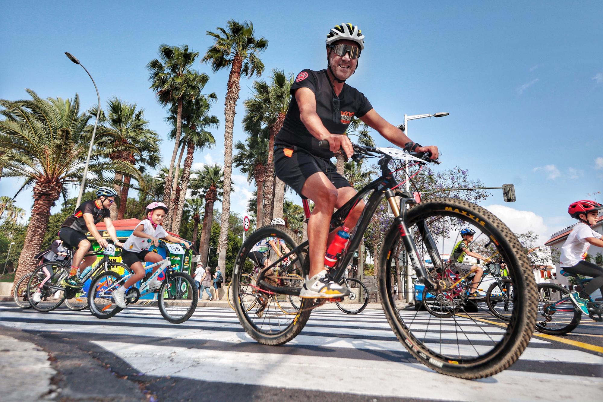 Fiesta de la bicicleta en Santa Cruz de Tenerife