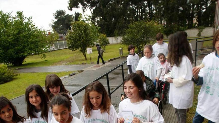 Actos por la accesibilidad en Salinas