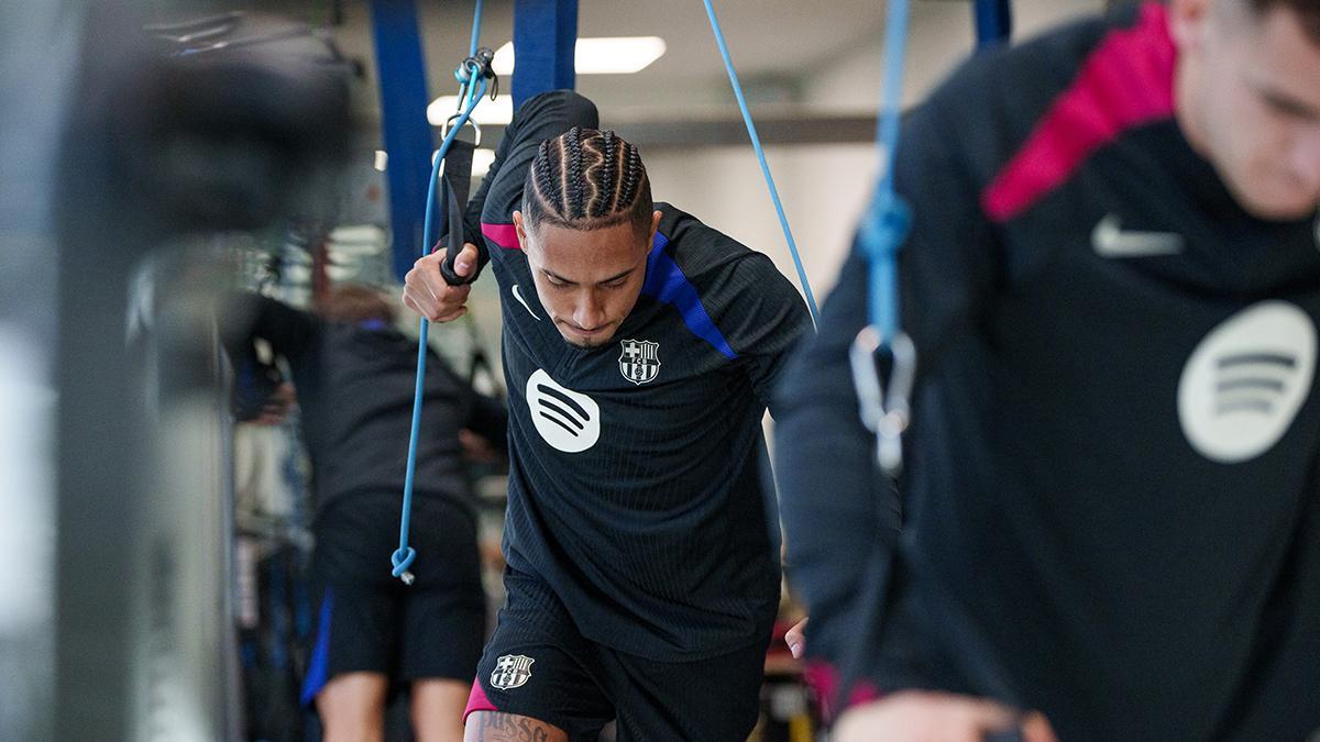 El Barça se prepara para el partido contra el Borussia Dortmund