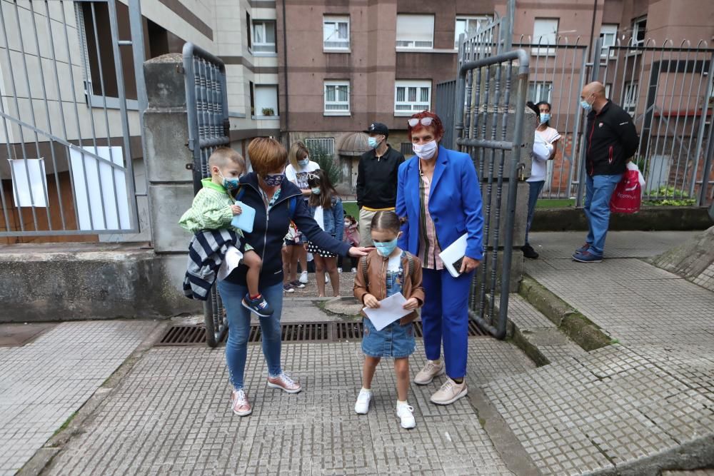 Gijón: a las aulas con distancia y sin lloros