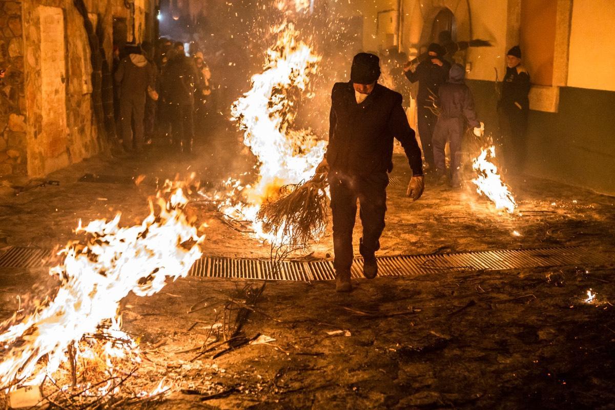 La Fiesta de los Escobazos en Jarandilla de la Vera
