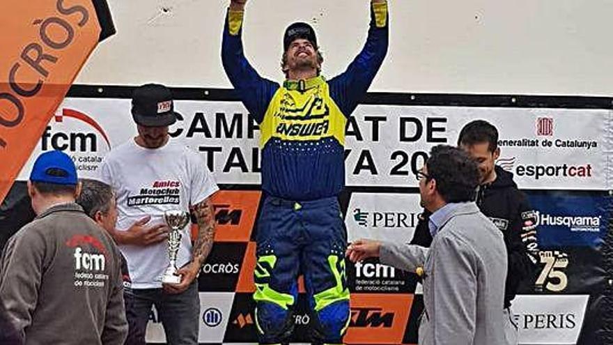 Ramon Brucart va guanyar en la categoria MX3 a Bellpuig