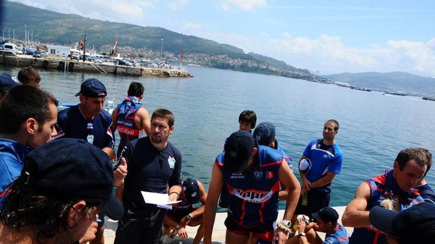 Francisco en su etapa como técnico de Urdaibai.