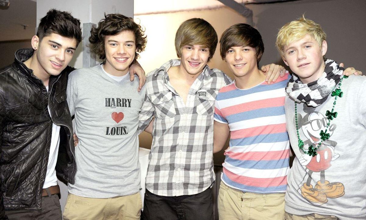 Liam Payne como miembro oficial de One Direction tras su paso por X Factor