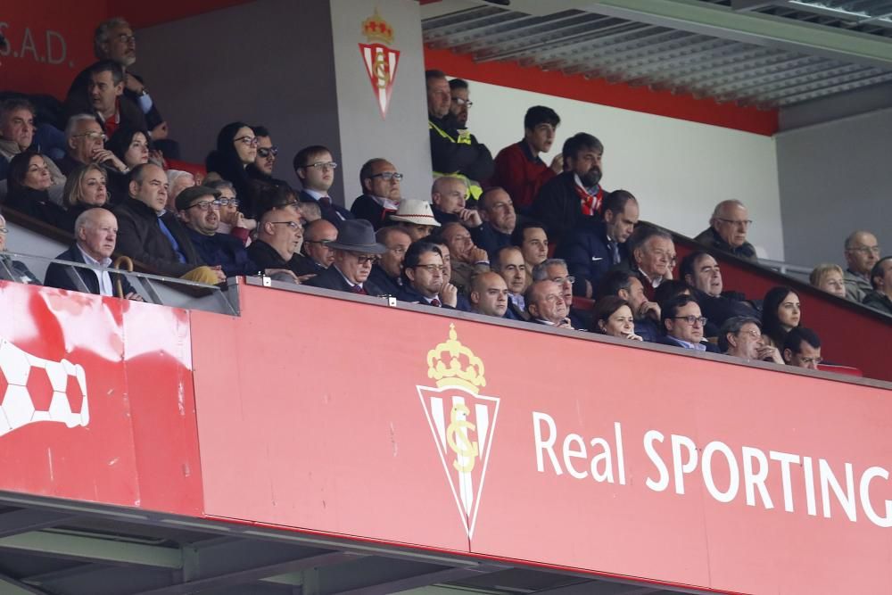 El partido entre el Sporting y el Reus, en imágenes