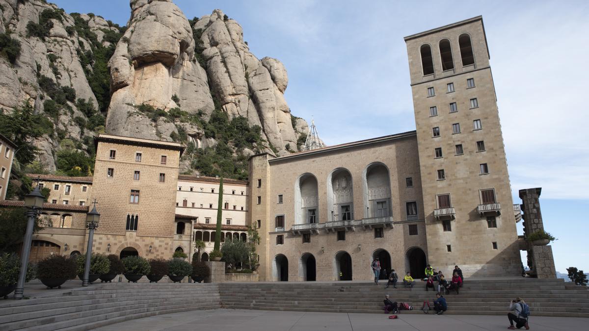 Imatge recurs del Monestir de Montserrat, al Bages