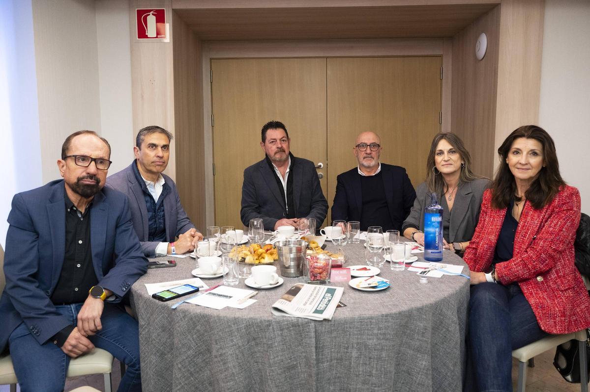 Fotogalería | Imágenes del encuentro de el Periódico Extremadura con el alcalde de Cáceres