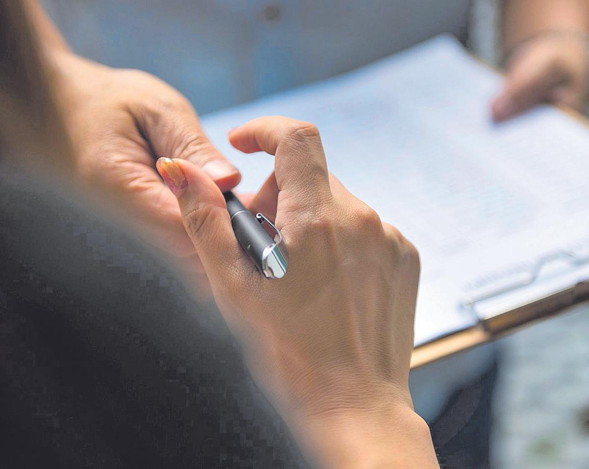 Firma de una herancia ante un notario