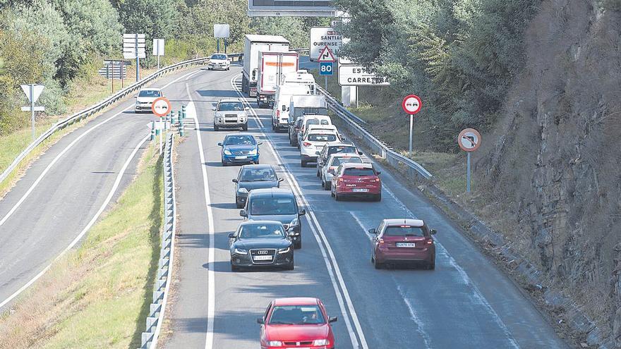 Luz verde a la incorporación del tercer carril en tres tramos de la N-120 entre Ourense y Os Peares