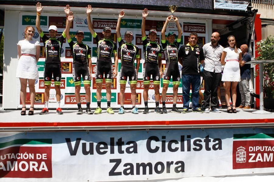 Manuel Sola, vencedor final de la Vuelta a Zamora