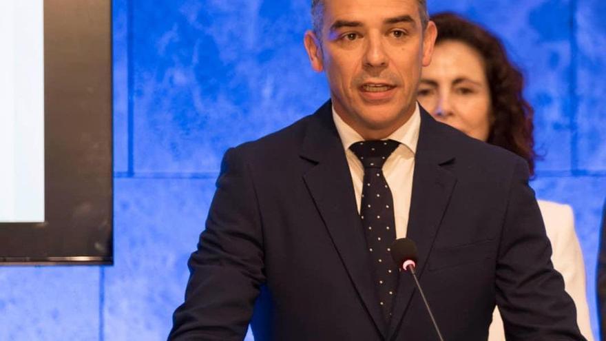 El consejero de Agricultura, Ganadería, Pesca y Aguas del Gobierno de Canarias, Narvay Quintero