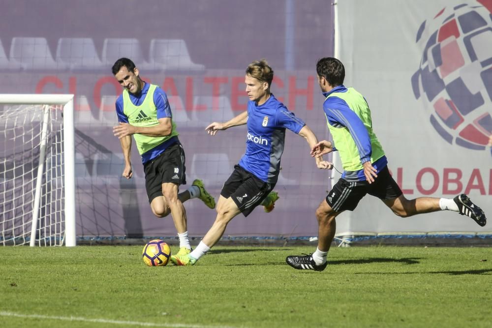 Entrenamiento del Real Oviedo