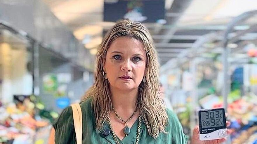 El PP de A Coruña denuncia que en el mercado de la plaza de Lugo se superan los 30 grados