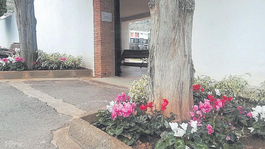 El Ayuntamiento ha adornado el camposanto con flores.