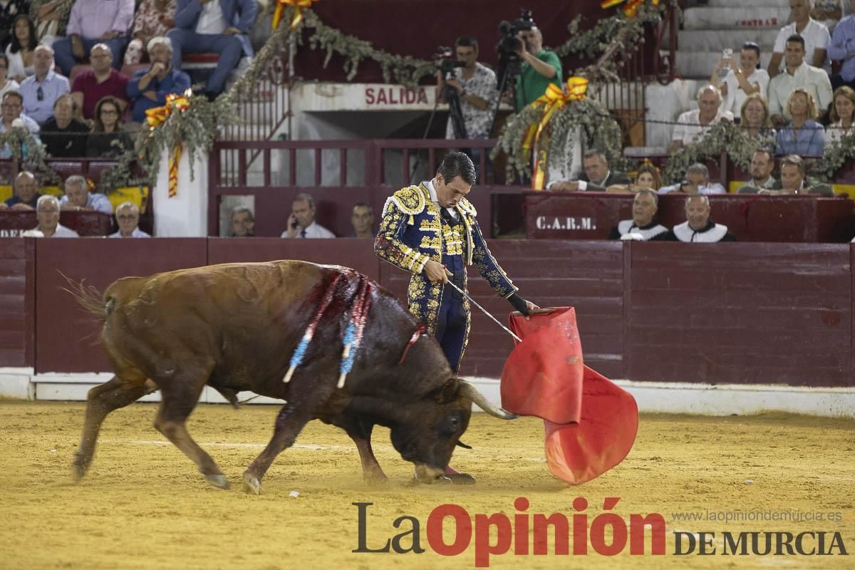 Cuarta corrida en la Feria Taurina de Murcia (Castella, Manzanares y Ureña)