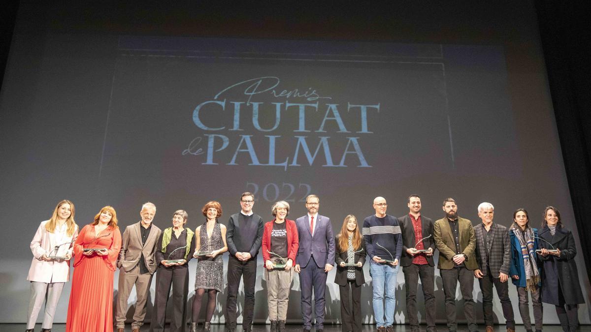 La gala de entrega de los Premis Ciutat de Palma 2022 en el Teatre Principal