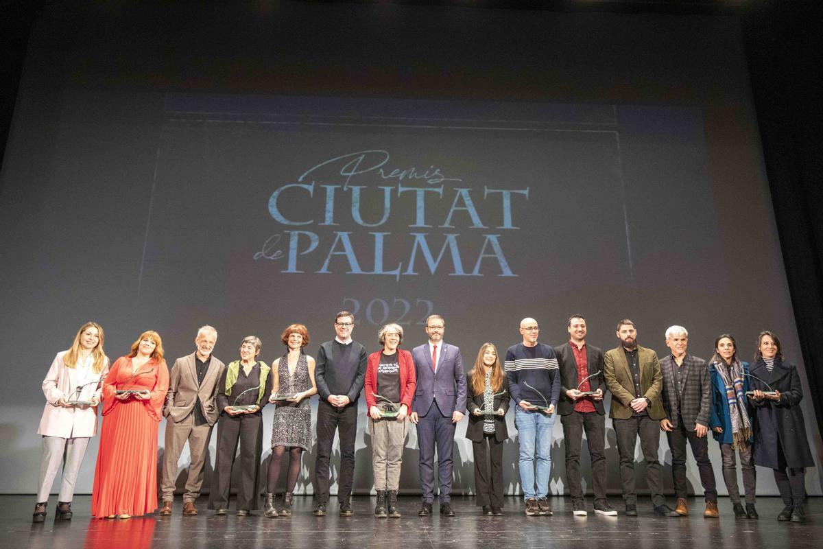 La gala de entrega de los Premis Ciutat de Palma 2022 en el Teatre Principal