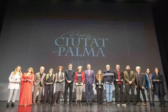 La gala de entrega de los Premis Ciutat de Palma 2022 en el Teatre Principal