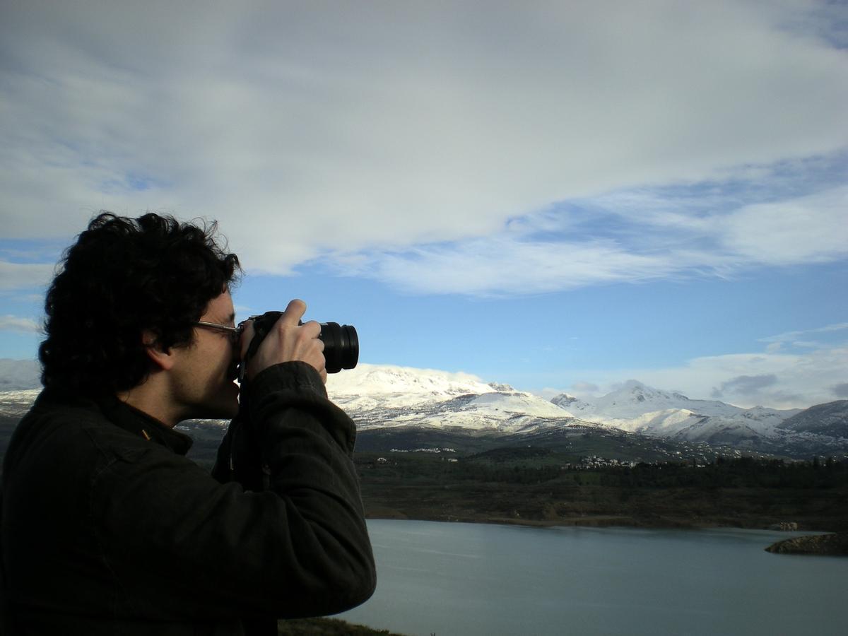 José A. López Medina, aficionado a la meteorología. Creador del portal 'Cazatormentas'