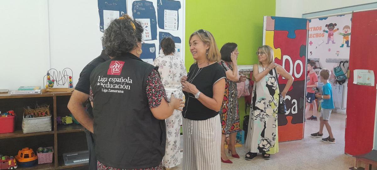GALERÍA | La nueva Directiva de la Liga Zamorana de Educación visita el CECOAF de Toro